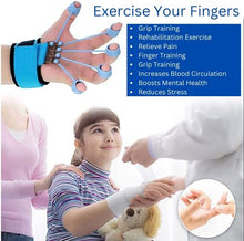 Load image into Gallery viewer, Finger Expander-Strength Trainer Yoga Grip Device
